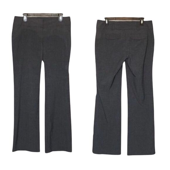 My Michelle Gray Wide Straight Leg Dress Pants size 9 - Picture 2 of 10